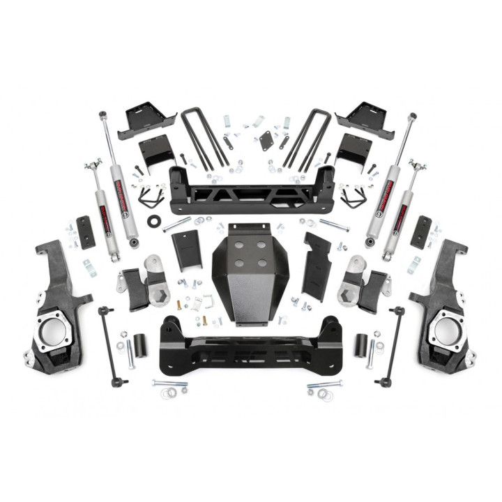 Kit de Ridicare, Rough Country Lift 7 Inch, Chevrolet Silverado 2500 / GMC Sierra 2500 2019 - Prezent - EDK.ro