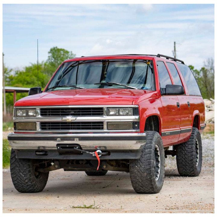 Placă de Montare Ascunsă pentru Troliu, Rough Country, Chevrolet Suburban 1992 - 1999, Chevrolet Tahoe 1995 - 2000 - EDK.ro