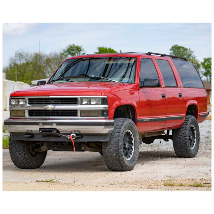 Placă de Montare Ascunsă pentru Troliu, Rough Country, Chevrolet Suburban 1992 - 1999, Chevrolet Tahoe 1995 - 2000 - EDK.ro