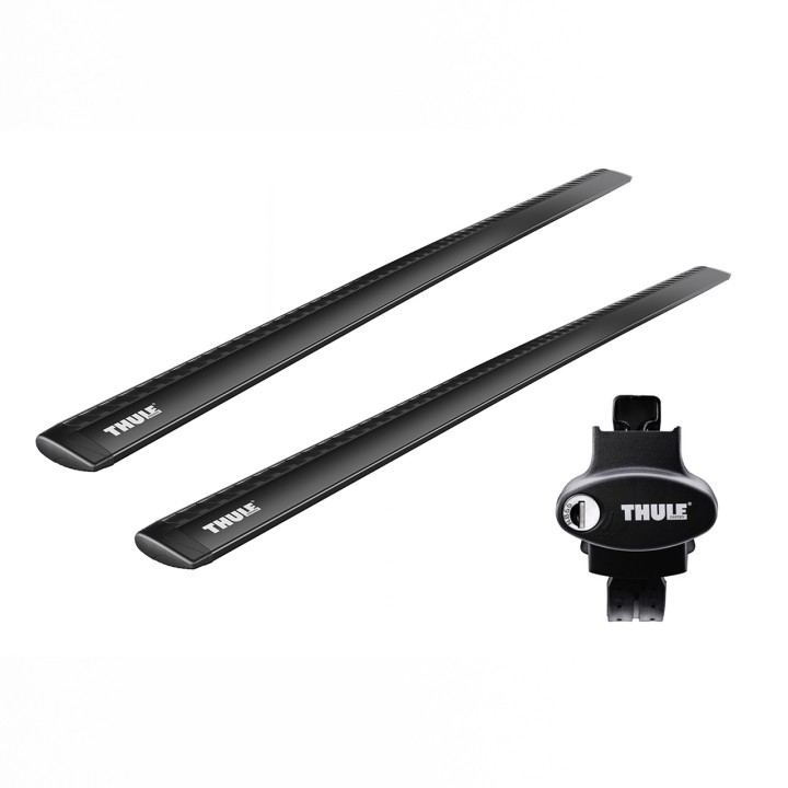 Bare transversale Thule Rapid System WingBar Evo Negru Subaru XV e-Boxer 2019 - Prezent - EDK.ro