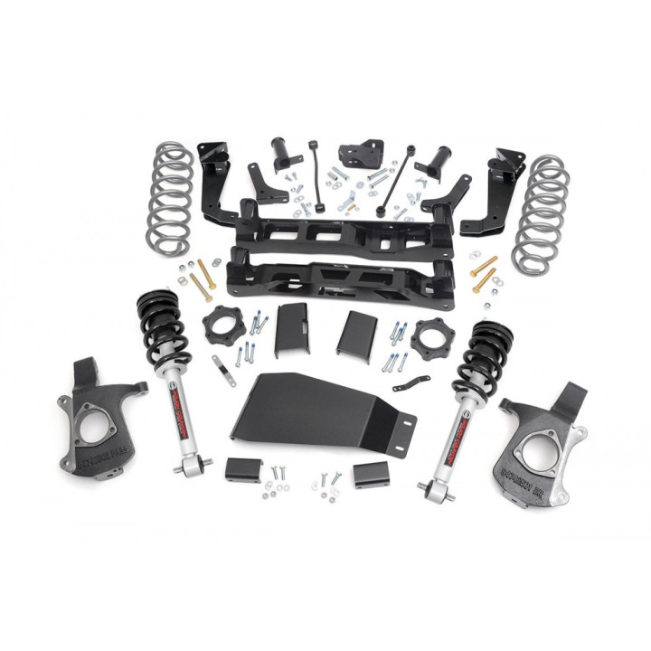 Lift Kit, Rough Country N3 Lift 7.5 Inch, Chevrolet Suburban 2007 - 2014, Chevrolet Tahoe 2007 - 2014, GMC Yukon 2007 - 2014 - E