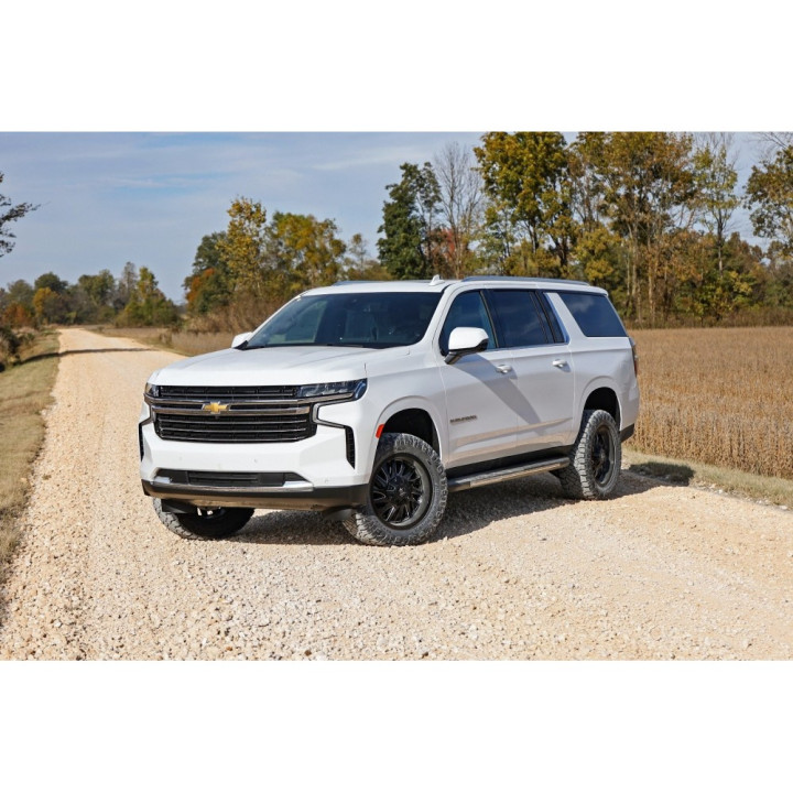 Kit de Ridicare, Rough Country N3 Lift 2 Inch, Chevrolet Suburban 2021 - Prezent, Chevrolet Tahoe 2021 - Prezent, GMC Yukon 2021