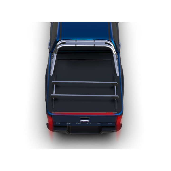 Spring Assisted Roll Top Tonneau Bed Cover, Tessera 4x4 Roll+, Ford Ranger XLT Double Cab 2012 - 2022 - EDK.ro