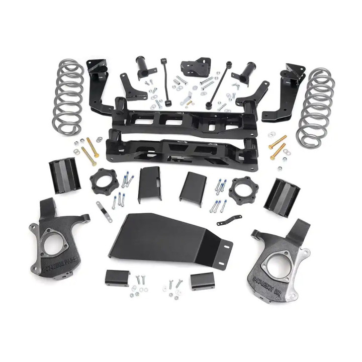 Suspension Lift Kit, Rough Country Lift 7.5 Inch, Chevrolet Tahoe / GMC Yukon 2007 - 2014 - EDK.ro