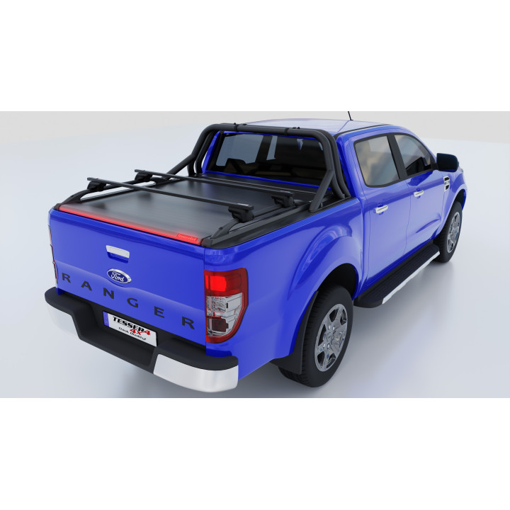 Închidere de Benă Tip Rulou Asistat, Tessera 4x4 Roll+, Ford Ranger XLT Cabină Dublă 2012 - 2022 - EDK.ro
