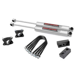 Suspension Lift Kit, Rough Country 2WD Lift 2.5 Inch, Dodge Dakota 2005 - 2011 - EDK.ro