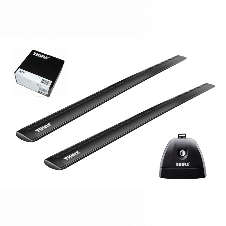 Bare transversale Thule Rapid System WingBar Evo Negru Citroën Berlingo 4 uși Van 2008 - 2018 - EDK.ro