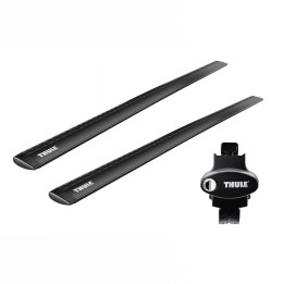 Roof Bars Thule Rapid System WingBar Evo Black Citroën Berlingo 4-Door Van 2019 - Present - EDK.ro