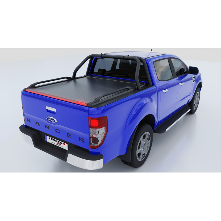 Închidere de Benă Tip Rulou Asistat, Tessera 4x4 Roll+, Ford Ranger XLT Cabină Dublă 2012 - 2022 - EDK.ro