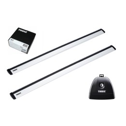 Bare transversale Thule Rapid System WingBar Evo Argintiu Citroën Nemo Multispace 5 uși Van 2009 - 2014 - EDK.ro