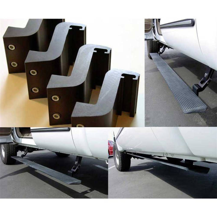Praguri Laterale Electrice, RealTruck AMP PowerStep, Dodge RAM 1500 / RAM 2500 / RAM 3500 2002 - 2019 - EDK.ro