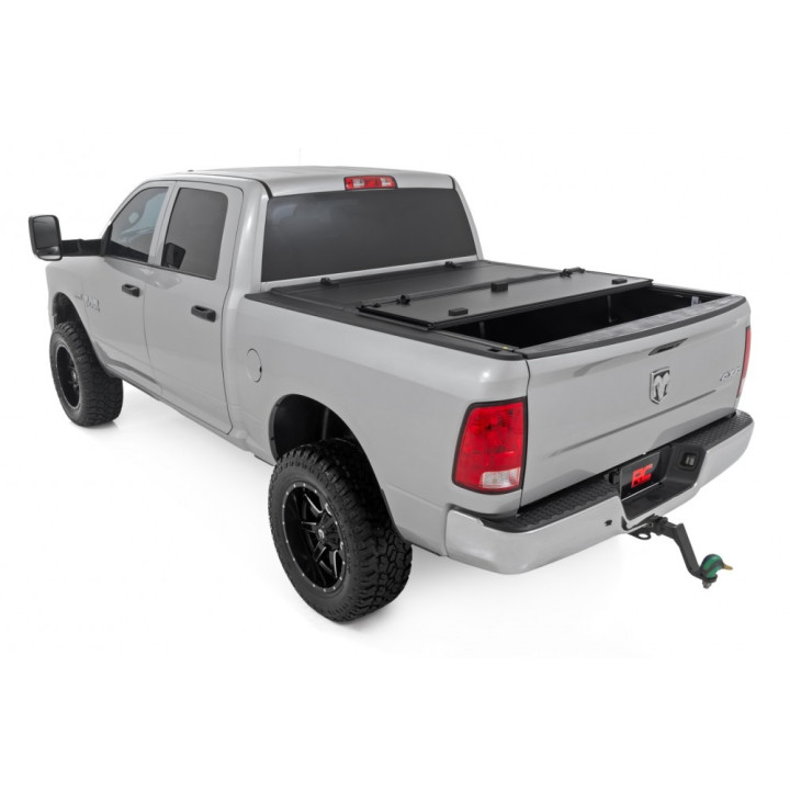 Lid Tonneau Bed Cover, Rough Country Tri-Fold, Chevrolet Colorado / GMC Canyon Bed Length 6.4 Feet 2014 - 2086 - EDK.ro