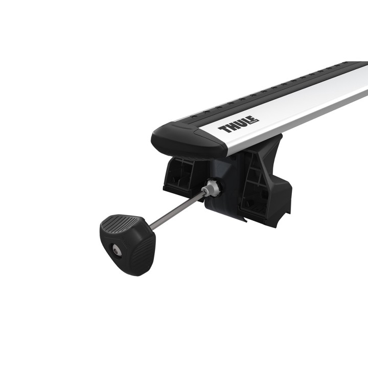 Bare transversale Thule Evo Flush Rail WingBar Evo Argintiu Ford Tourneo Custom 5 uși Bus 2024 - Prezent - EDK.ro