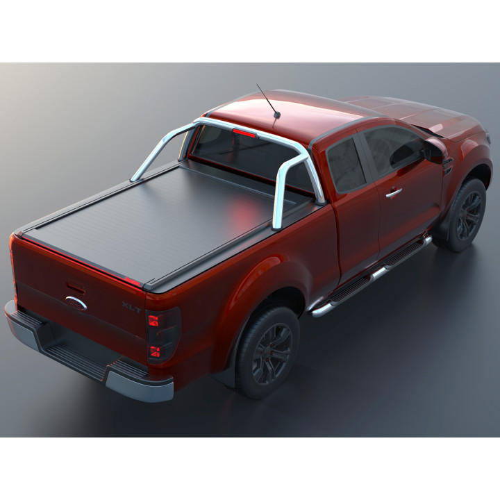 Închidere de Benă Tip Rulou Asistat, Tessera 4x4 Roll+, Ford Ranger Limited Cabină Extra 2012 - 2022 - EDK.ro