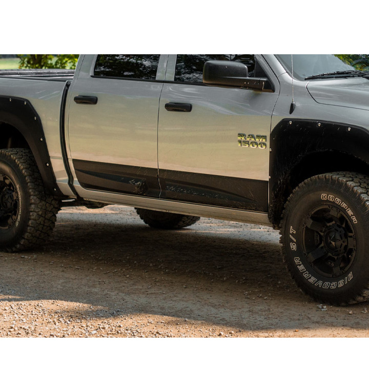 Door Rocker Panel Set, Air Design, Dodge RAM 1500 / 2500 / 3500 2009 - Present - EDK.ro