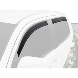 Front and Rear Window Deflectors, Husky Liners In-Channel Ventvisor, Dodge RAM 1500 / 2500 / 3500 2009 - Present - EDK.ro