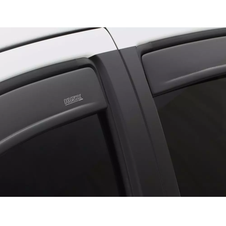 Front and Rear Window Deflectors, Husky Liners In-Channel Ventvisor, Dodge RAM 1500 / 2500 / 3500 2009 - Present - EDK.ro