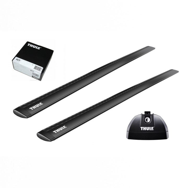 Bare transversale Thule Rapid System WingBar Evo Negru Mercedes-Benz Vito 4 uși Van cu profil T 1996 - 2014 - EDK.ro
