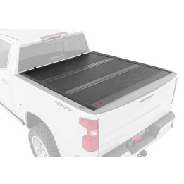 Lid Tonneau Bed Cover, Rough Country Tri-Fold, Dodge RAM 1500 / RAM 2500 Bed Length 6.4 Feet 2009 - Present - EDK.ro