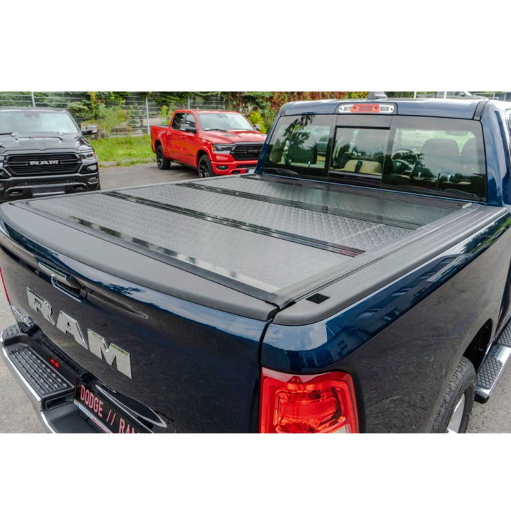 Lid Tonneau Bed Cover, OFD Tri-Fold, Dodge RAM 1500 / RAM 2500 2019 - Present - EDK.ro