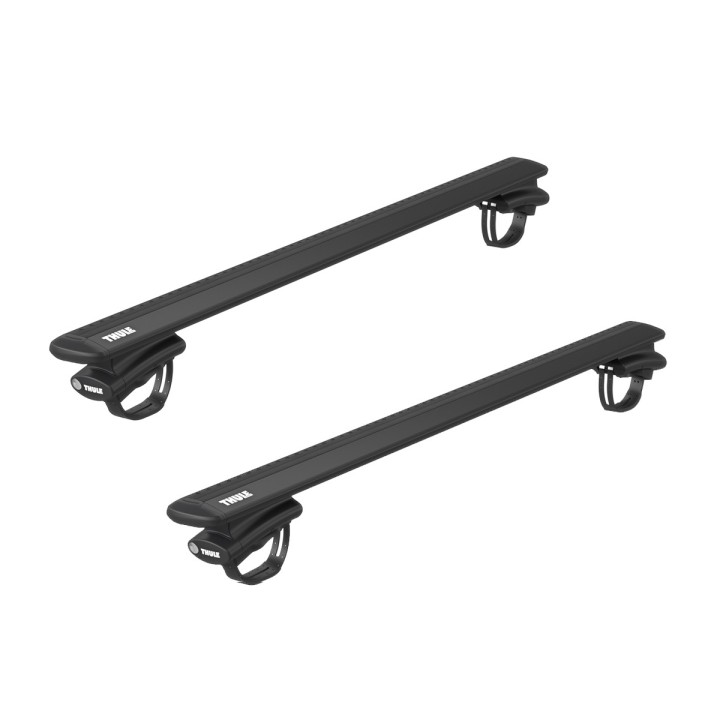 Roof Bars Thule Evo 7108 Raised Rail WingBar Evo Black Opel Combo Tour 5-Door MPV 2012 - 2018 - EDK.ro