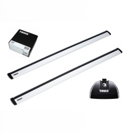 Roof Bars Thule Rapid System WingBar Evo Silver Opel Combo 4-Door Van 2019 - Present - EDK.ro