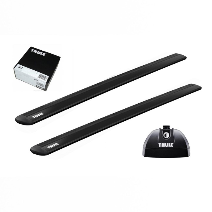 Bare transversale Thule Rapid System WingBar Evo Negru Opel Combo 4 uși Van 2019 - Prezent - EDK.ro