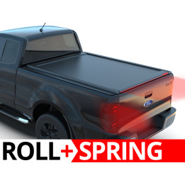 Spring Assisted Roll Top Tonneau Bed Cover, Tessera 4x4 Roll+, Ford Ranger XLT Extra Cab 2012 - 2022 - EDK.ro