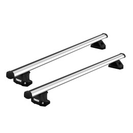 Bare transversale Thule Evo Fixpoint ProBar Argintiu Peugeot Partner 4 uși Van 2008 - 2018 - EDK.ro