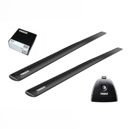 Roof Bars Thule Rapid System WingBar Evo Black Peugeot Partner 4/5-Door Van 2008 - 2018 - EDK.ro
