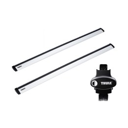 Bare transversale Thule Rapid System WingBar Evo Argintiu Peugeot Partner 4 uși Van 2019 - Prezent - EDK.ro