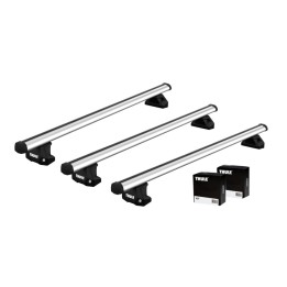 Bare transversale Thule Evo Fixpoint ProBar 3 bare Argintiu Renault Kangoo (Mk.III) 4 uși Van 2021 - Prezent - EDK.ro