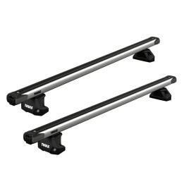 Roof Bars Thule Evo Fixpoint SlideBar Silver Toyota ProAce 4-Door Van 2013 - 2016 - EDK.ro
