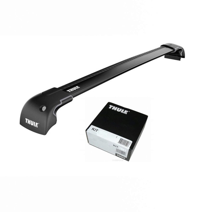 Bare transversale Thule WingBar Edge Negru Volkswagen Caddy 3 uși Van 1997 - 2003 - EDK.ro