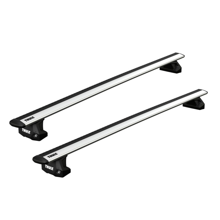 Bare transversale Thule Evo Fixpoint WingBar Evo Argintiu Volkswagen Caddy 5 uși Van 2016 - 2020 - EDK.ro
