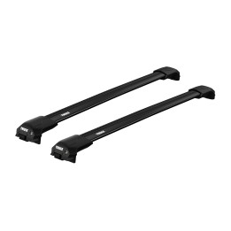 Roof Bars Thule Edge Raised Rail WingBar Edge Black Volkswagen Caddy Life 5-Door MPV 2021 - Present - EDK.ro