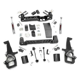 Kit Suspensie de Ridicare, Rough Country Lift 4 Inch, Dodge RAM 1500 2002 - 2008 - EDK.ro