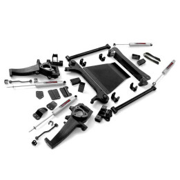Suspension Lift Kit, Rough Country Lift 5 Inch, Dodge RAM 1500 2002 - 2008 - EDK.ro