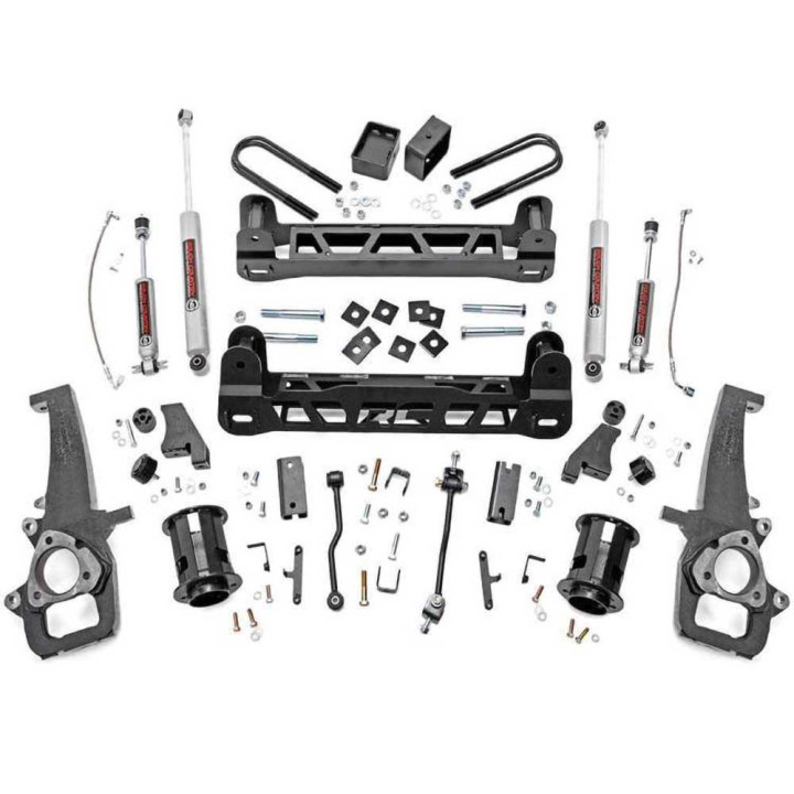 Kit Suspensie de Ridicare, Rough Country 2WD Lift 6 Inch, Dodge RAM 1500 2002 - 2008 - EDK.ro