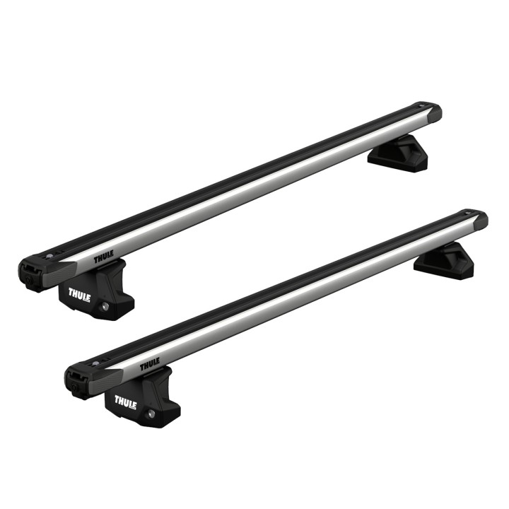 Bare transversale Thule Evo Fixpoint SlideBar Argintiu Volkswagen Transporter T7 4/5 uși Bus 2025 - Prezent - EDK.ro