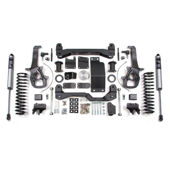 Suspension Lift Kit, BDS Suspension with shocks FOX Lift 6 Inch, Dodge RAM 1500 2009 - 2019 - EDK.ro