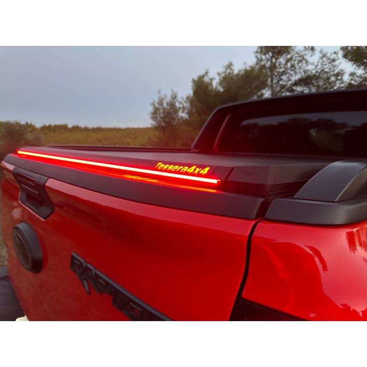 Spring Assisted Roll Top Tonneau Bed Cover, Tessera 4x4 Roll+, Ford Ranger Wildtrak Double Cab 2023 - Present - EDK.ro