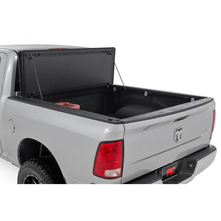Lid Tonneau Bed Cover, Rough Country Tri-Fold, Dodge RAM 1500 Bed Length 5.7 Feet 2009 - Present - EDK.ro