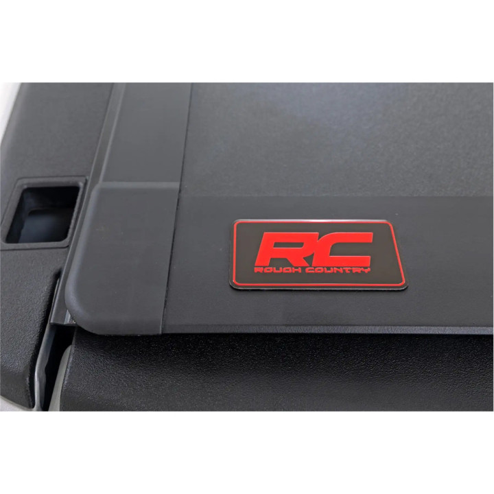 Lid Tonneau Bed Cover, Rough Country Tri-Fold, Dodge RAM 1500 Bed Length 5.7 Feet 2009 - Present - EDK.ro