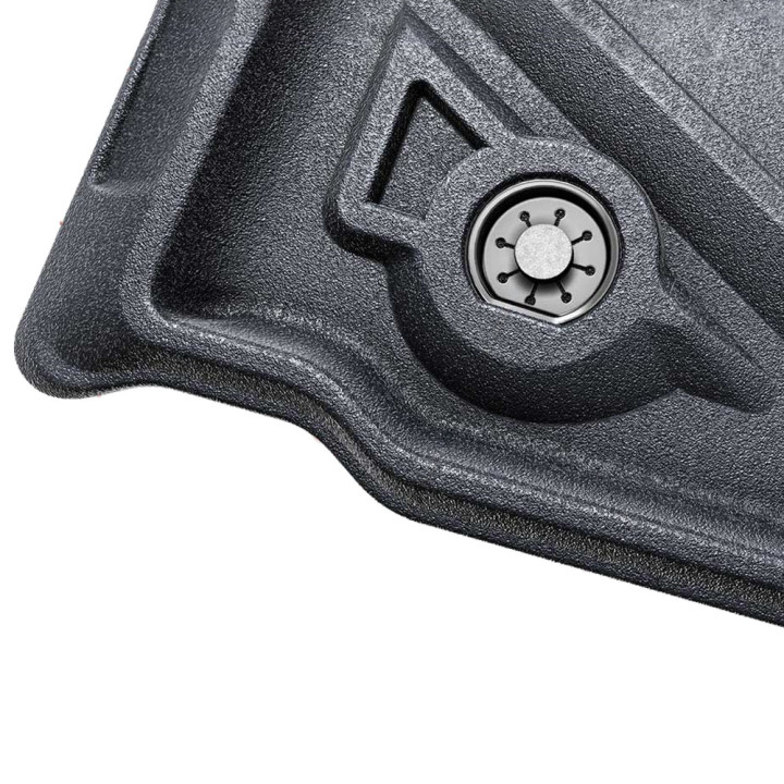 Front and Rear Floor Mats, Air Design Crew Cab, Dodge RAM 1500 2009 - Present - EDK.ro