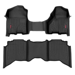 Covorașe Față și Spate pe Consolă pe Jumătate de Lungime pentru Modelele, Rough Country Crew/Mega Cab, Dodge RAM 1500 2009 - Pre
