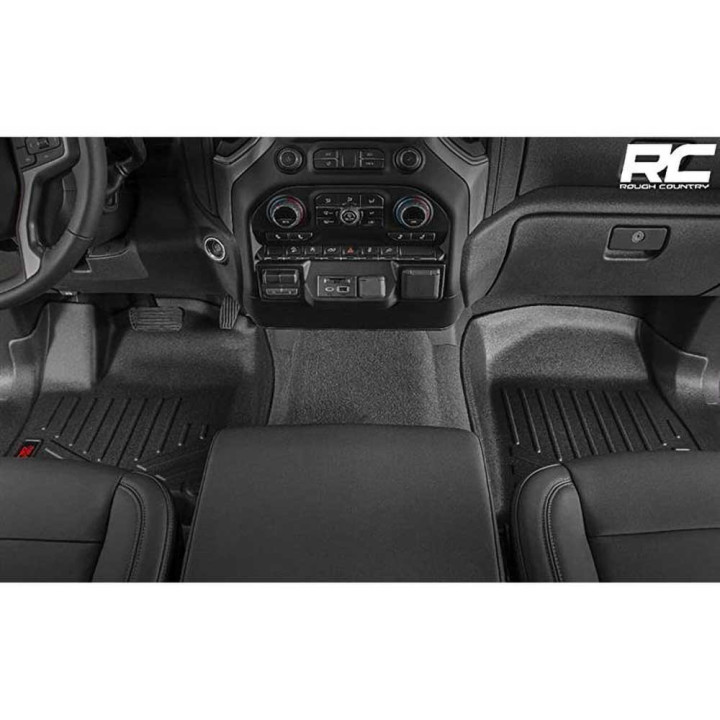 Covorașe Față și Spate pe Consolă pe Jumătate de Lungime, Rough Country Quad Cab, Dodge RAM 1500 2009 - Prezent - EDK.ro