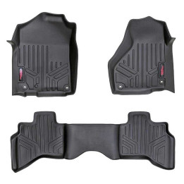 Covorașe Față și Spate pe Toată Lungimea Consolei, Rough Country Quad Cab, Dodge RAM 1500 2009 - Prezent - EDK.ro