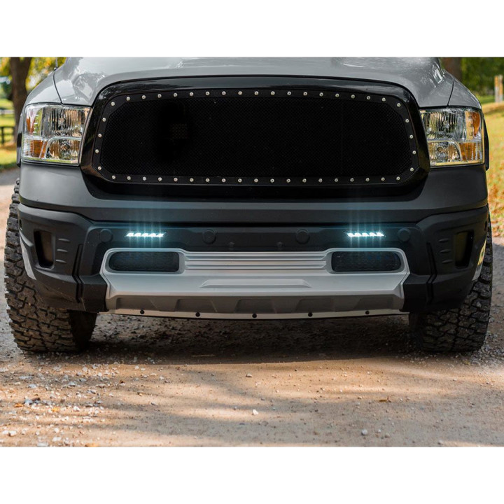 Bullbar Off-Road, Air Design Bumper Guard cu Lumini LED, Dodge RAM 1500 2009 - Prezent - EDK.ro