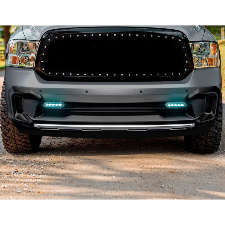 Bullbar Off-Road, Air Design Bumper Guard cu Lumini LED, Dodge RAM 1500 2009 - Prezent - EDK.ro